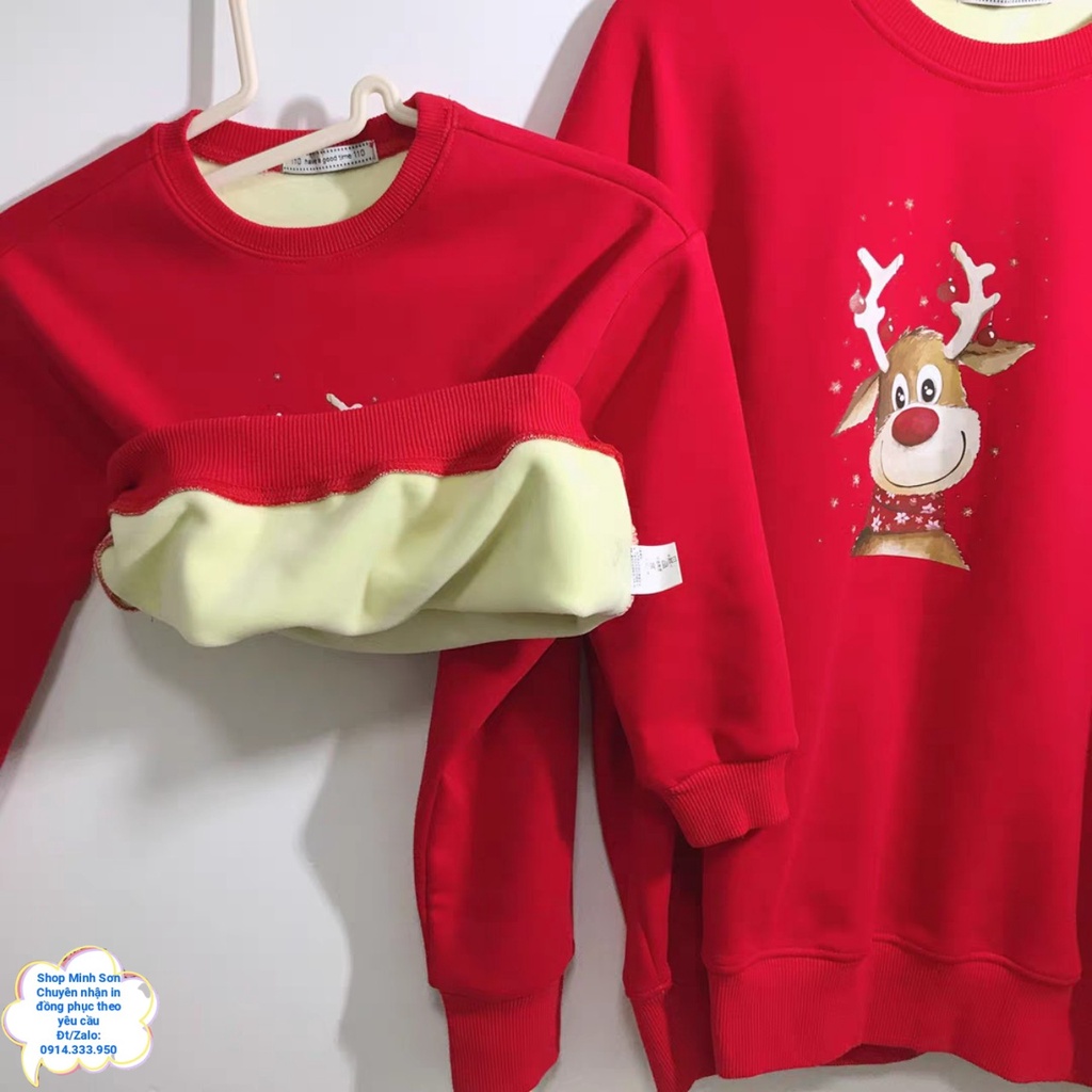 ☃️❄☃️VIDEO  ÁO NỈ GIA ĐÌNH TUẦN LỘC, ÁO NỈ ĐÔI SWEATER LOẠI 1 ĐỦ MÀU ĐỦ SIZE