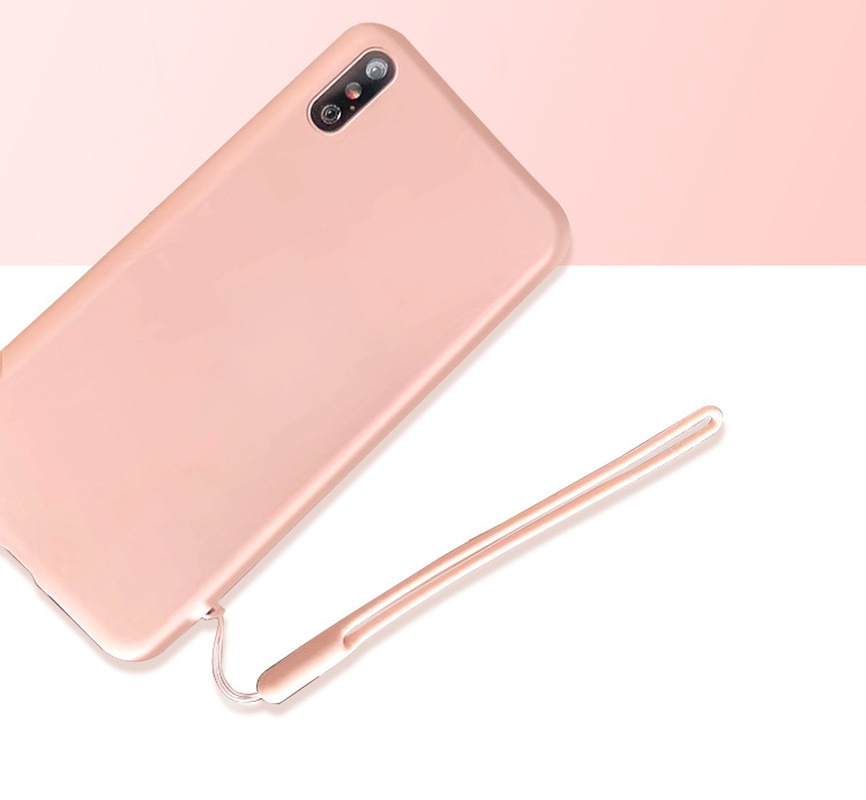 Ốp Điện Thoại Silicone Cứng Chống Rơi Có Quai Cầm Tay + Ngăn Đựng Thẻ ID + Dây Đeo Cho Điện Thoại / Máy Ảnh