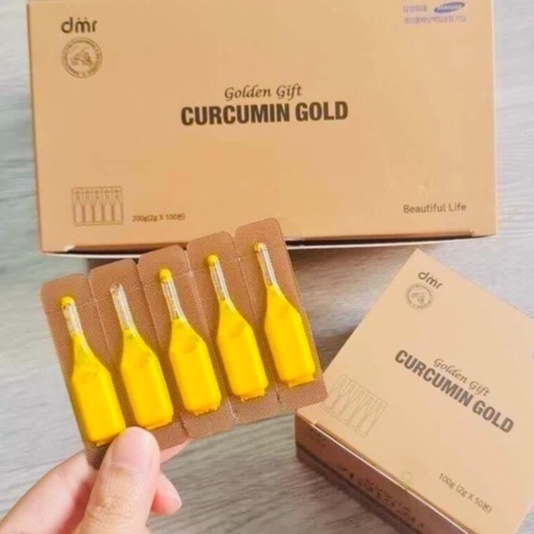 Nghệ Curcumin Nano Hàn quốc bán từ 10 tép Golden Gift