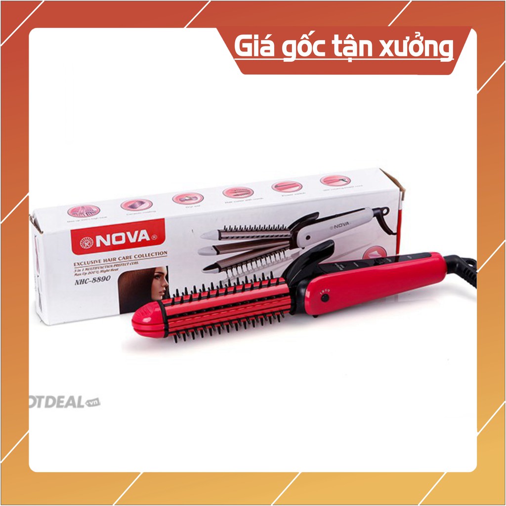 Sẵn hàng combo 10 máy làm tóc nova 3 in 1 .