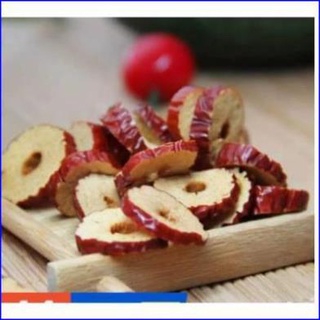 100gr táo đỏ thái lát sấy khô thơm ngon