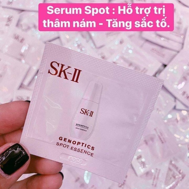 Sample serum spot skii hỗ trợ trị nám
