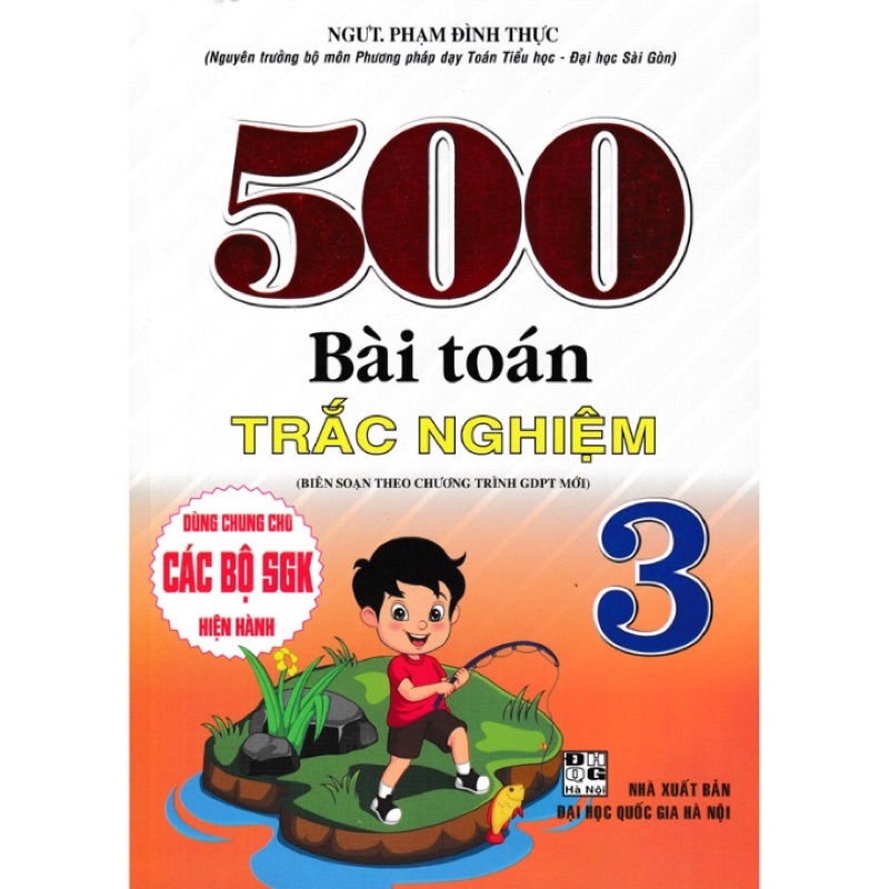 Sách - 500 Bài Toán Trắc Nghiệm Lớp 3