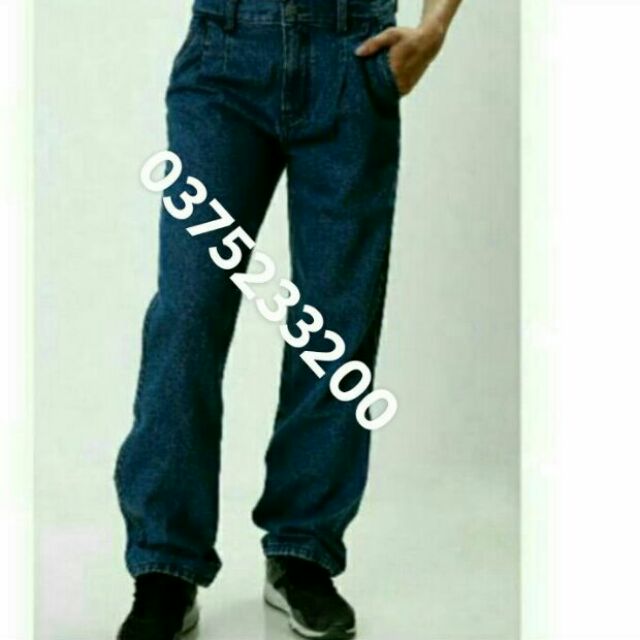 QUẦN JEAN NAM ❤️ FREESHIP ❤️ Quần bò thụng túi chéo Nam Trung Niên | BigBuy360 - bigbuy360.vn