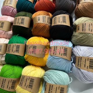 Sợi Amigo 100% Cotton 100gram/cuộn
