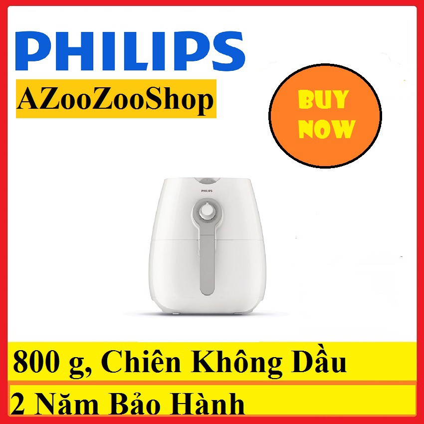 Nồi chiên không dầu Philips HD9216, chính hãng công ty phân phối