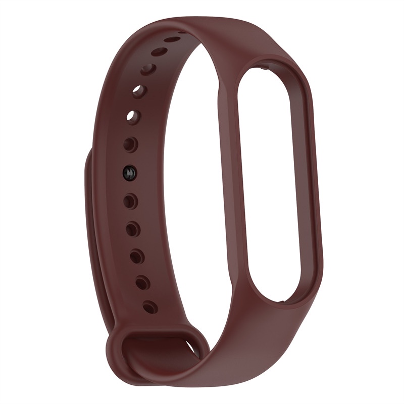 Dây Đeo Thay Thế Chất Liệu Silicon Màu Trơn Cho XiaoMi Mi Band 3 4 5 6 7 miband3 miband4 miband5 miband6 miband7