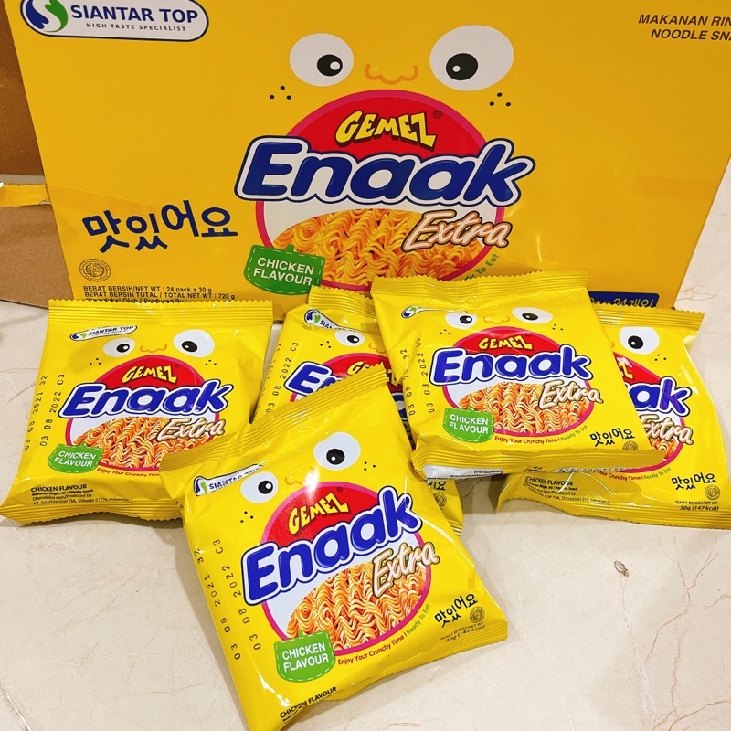 Mì Snak Enaak Vị Gà Ăn Liền - 1 Gói dùng thử