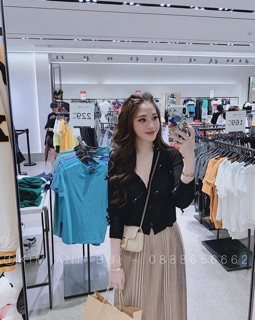 Áo khoác len kết nơ cao cấp .