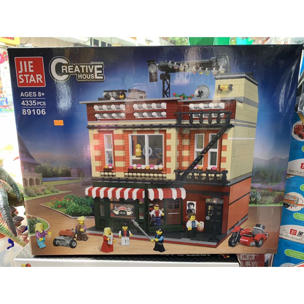 Lego - Jie Star 89106 ( Xếp Hình Khu Phố Big Bang Theory Street View 4335 Mảnh )