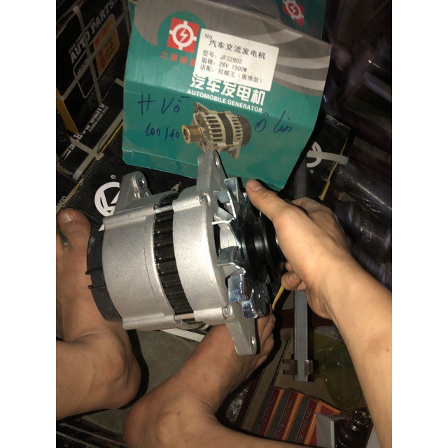 Máy phát olin howo trường hải 6 tấn hàng 55a 15000w