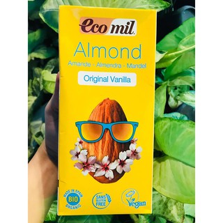 Nước hạnh nhân vani hữu cơ ecomil 1l