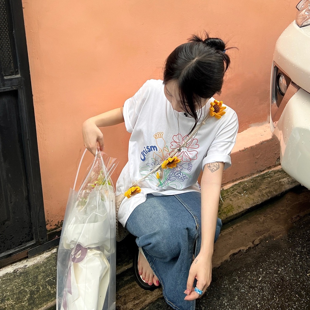 Áo thun tay lỡ unisex 7 Day of love - Cocoo store