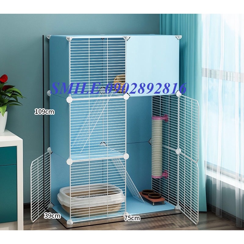 [TẶNG MÓC CHUỒNG] COMBO CHUỒNG, LỒNG LƯỚI THÉP DÀNH CHO CHÓ MÈO THÚ CƯNG ĐA NĂNG