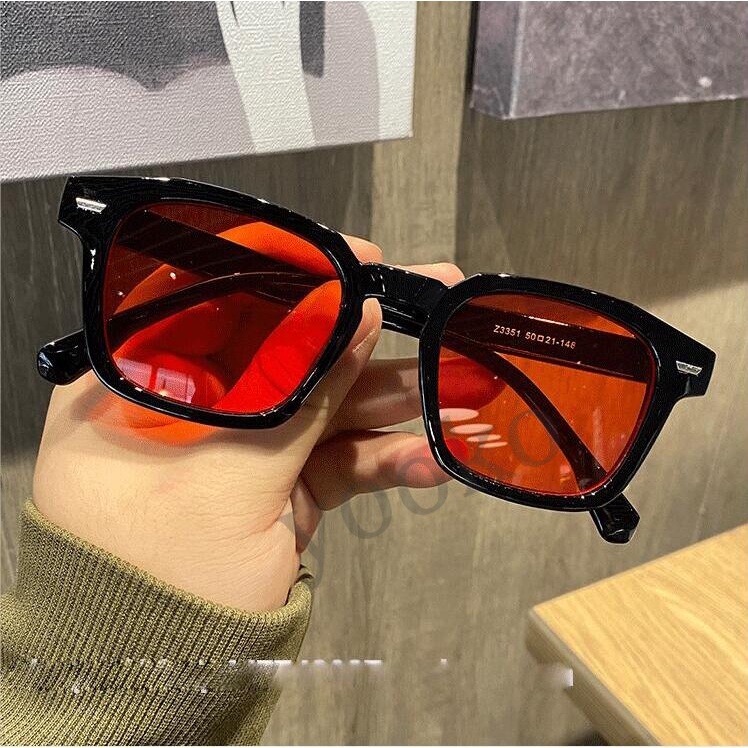 Kilii ins Kính Mát gradient Phong Cách Retro
