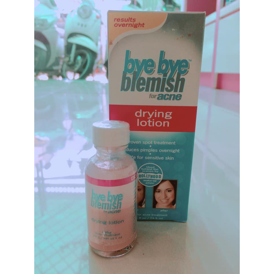 Chấm mụn bye bye blemish