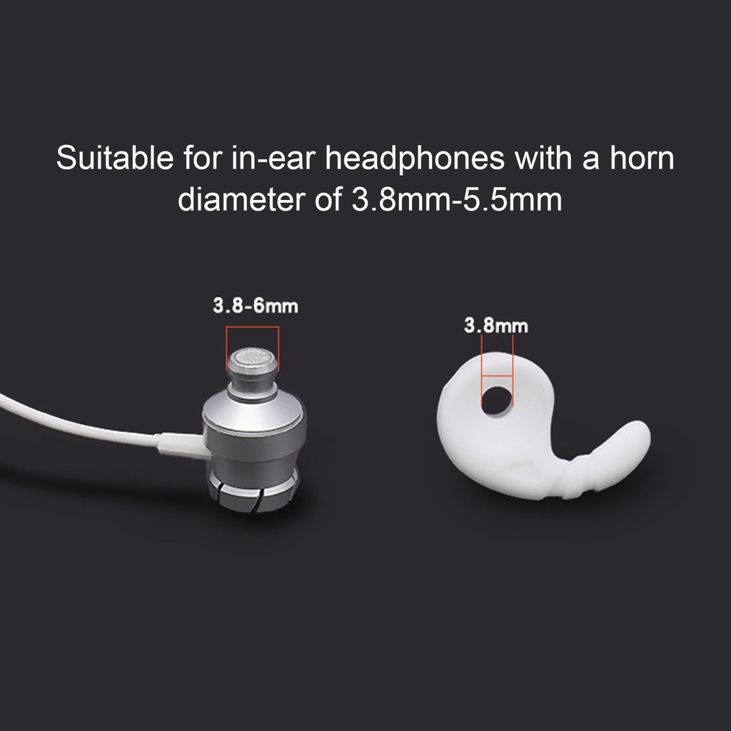 Bộ 2 móc bọc tai nghe nhét tai bằng silicone cho JBL