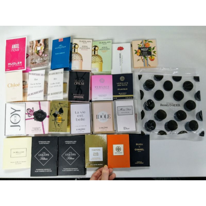 Vial mẫu thử nước hoa chính hãng từ Sephora