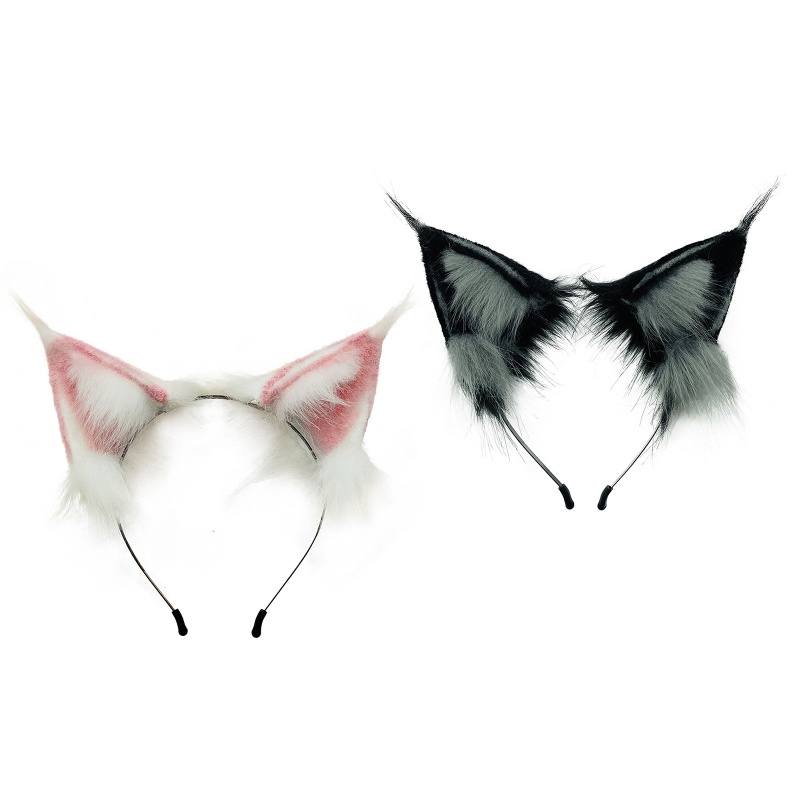 Băng Đô Tai Cáo Giả Bằng Lông Hóa Trang Halloween