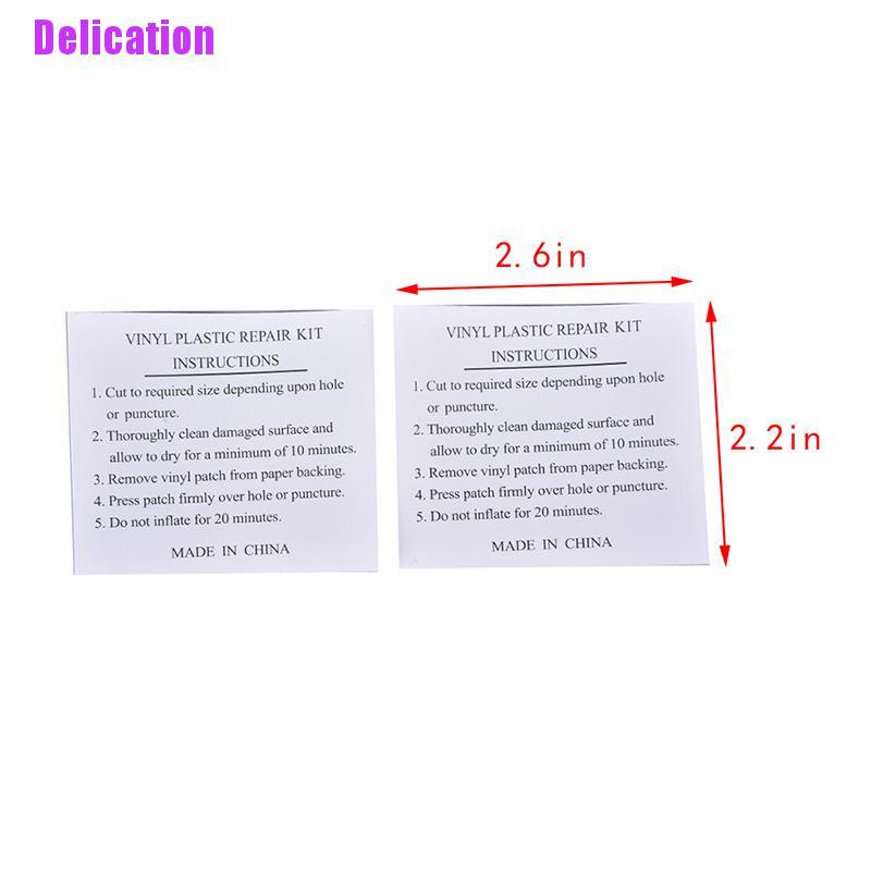 Bộ 10 Miếng Dán Phao Bơi Bơm Hơi Bằng Nhựa PVC Tiện Dụng