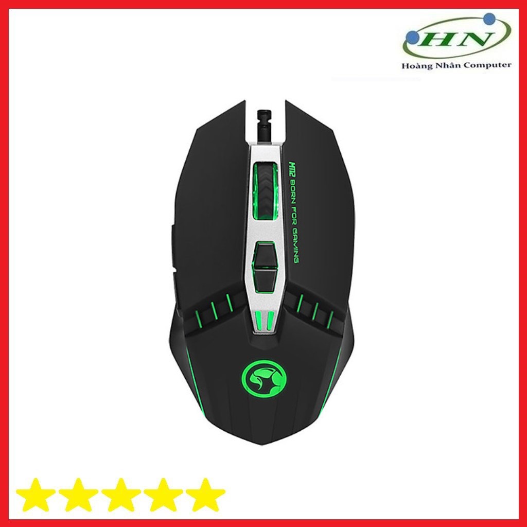 Chuột có dây Mouse Marvo M 112 đen Led