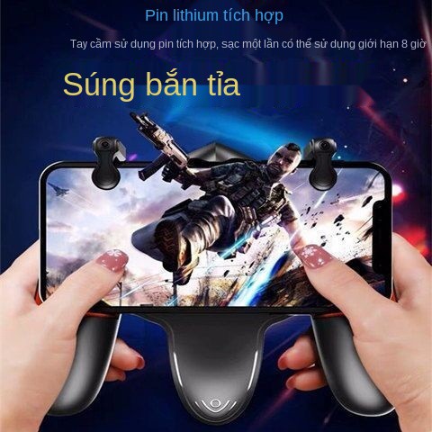 Tản nhiệt tạo tác gà tích hợp tay cầm chơi game 1 giây 30 Các nút chuyên dụng của Apple Android