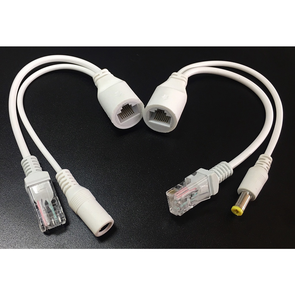 Balun chuyển đổi POE cho Camera IP, Jac POE chuyển nguồn Camera IP