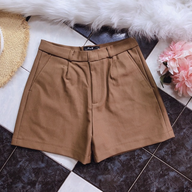 Quần short nữ túi xéo nhiều màu