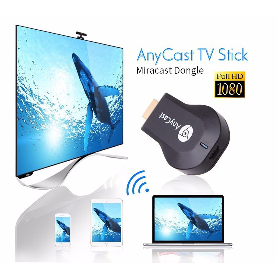 Anycast M2 Plus AM8252 Dongle Mini PC Chromecast Android Miracast Stick Ezcast C