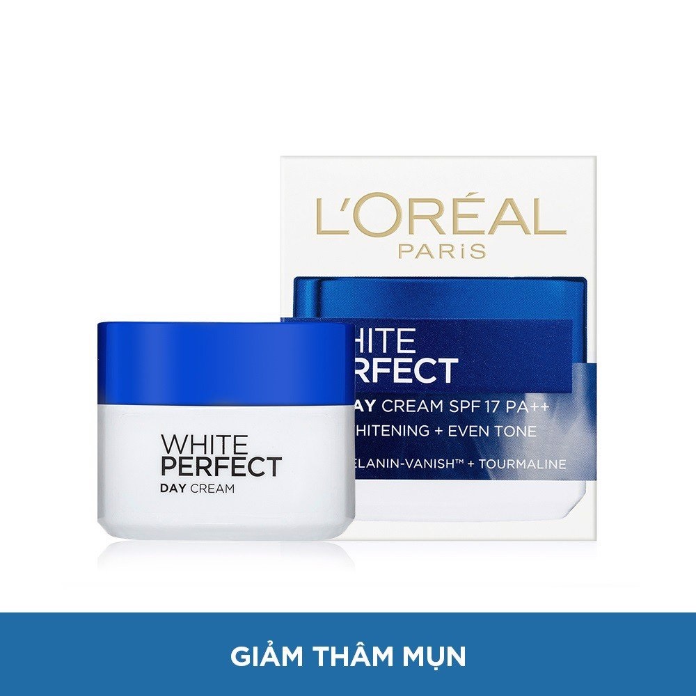 Kem Dưỡng L'Oreal White/ Aura Perfect Trắng Sáng Đều Màu Da ban đêm/ ban ngày 50ml