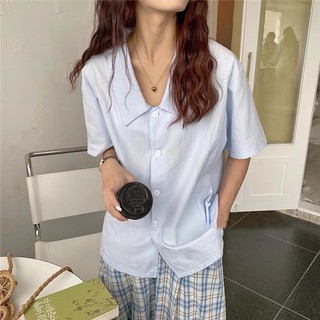 Sơ mi trơn cổ vát 50405 CHERRYCOCO
