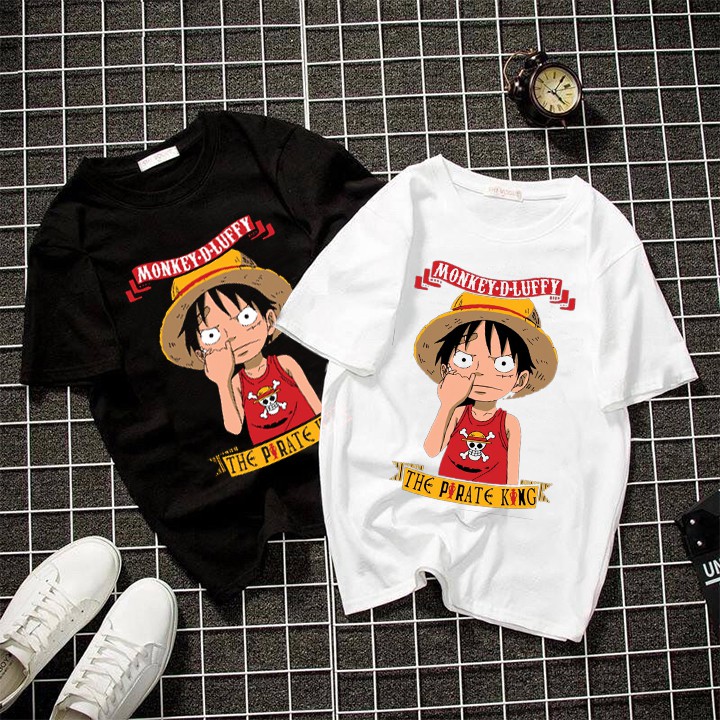 Áo Phông One Piece Đẹp Giá Rẻ (Áo màu trắng)