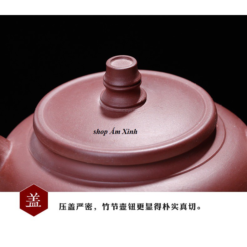 Ấm Tử Sa Nghi Hưng Hán Đạc 270 ml