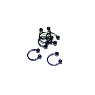 combo 10 khuyên chữ u (bi tròn 4mm)