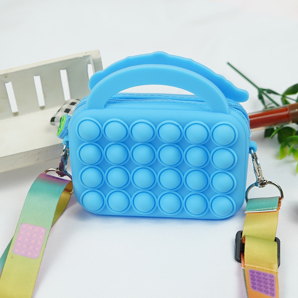 Túi Đeo Chéo Vai Kiểu Hoạt Hình Đính Ngọc Trai Dễ Thương Dành Cho Nữ