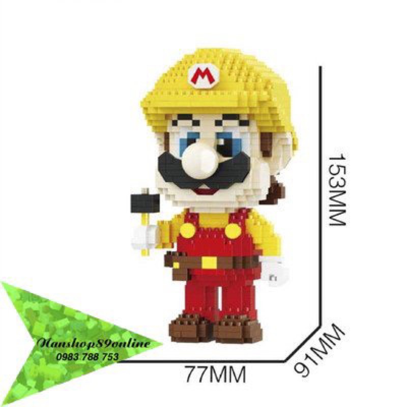 ĐỒ CHƠI LẮP RÁP LEGO 3D Blocks Mini •NHỮNG CHÚ MARIO•