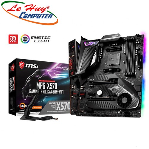 Bo mạch chủ - Mainboard MSI MPG X570 GAMING PRO CARBON WIFI