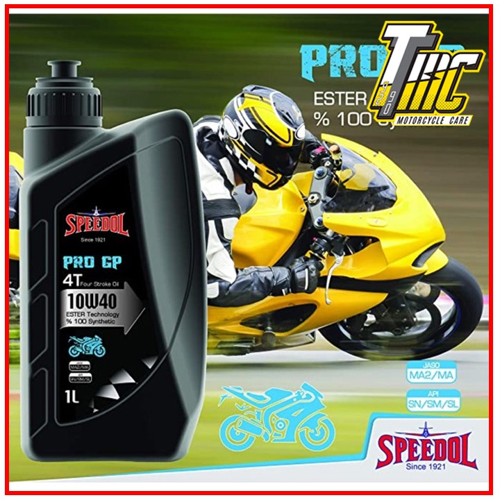 Speedol Pro Gp 4T 10w40 1 Lít - Nhớt Cao Cấp Xe Côn Tay