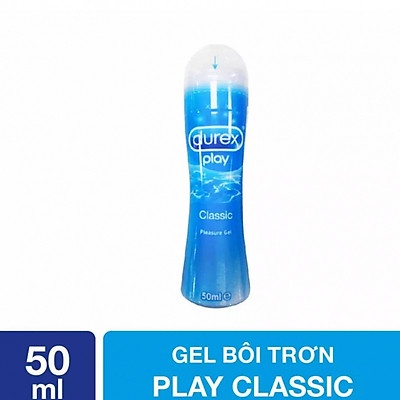 Gel Durex Play Classic giúp bôi trơn và tăng độ ẩm của âm đạo 50ml