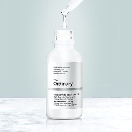 Tinh Chất The Ordinary Niacinamide 10% + Zinc 1% Serum Mờ Thâm Mụn Làm Sáng Da Kiềm Dầu 30ml