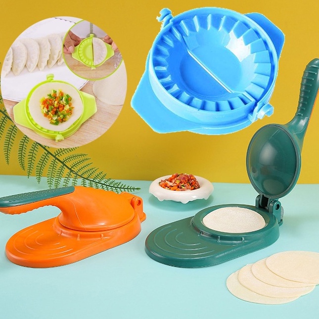 Dụng cụ ép bột, khuôn làm vỏ bánh xếp, bánh bao, há cảo, hoành thánh siêu nhanh