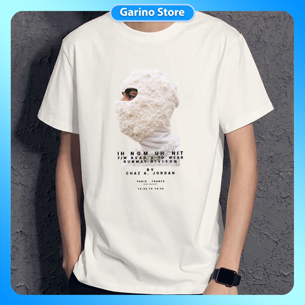 Áo thun nam nữ unisex ngắn tay không cổ đẹp Mặt Người Nam Garino Store | BigBuy360 - bigbuy360.vn