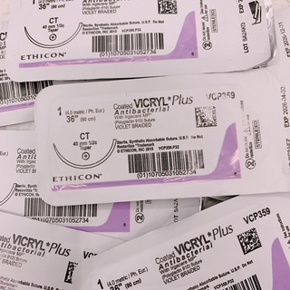 CHỈ PHẪU THUẬT TỰ TIÊU VICRYL 1 PLUS