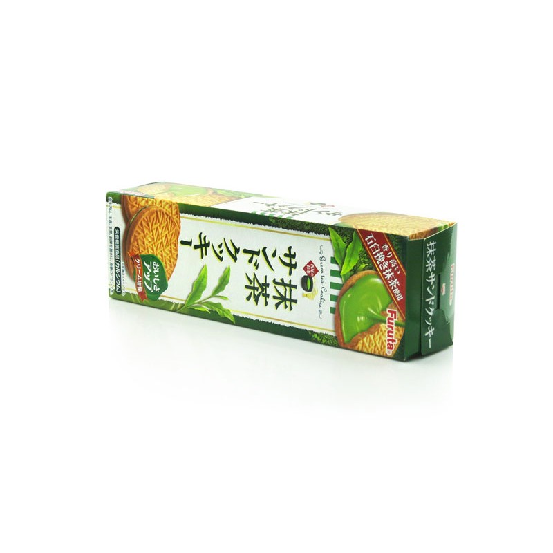 BÁNH QUY NHÂN SOCOLA TRÀ XANH FURUTA 10 CÁI - Hachi Hachi Japan Shop