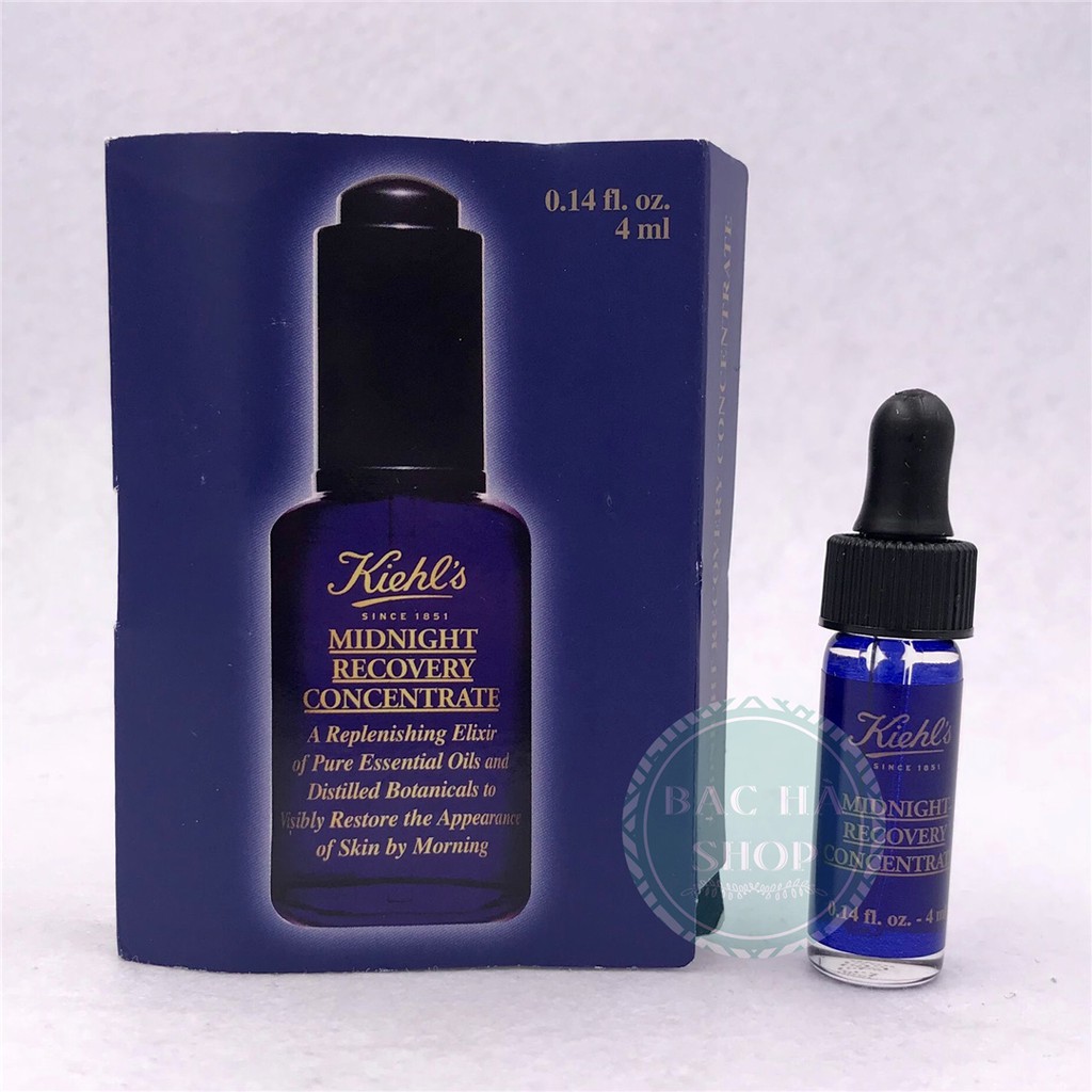 Kiehl's / Kiehls Tinh Chất Phục Hồi Đêm Midnight Recovery Concentrate 4ml