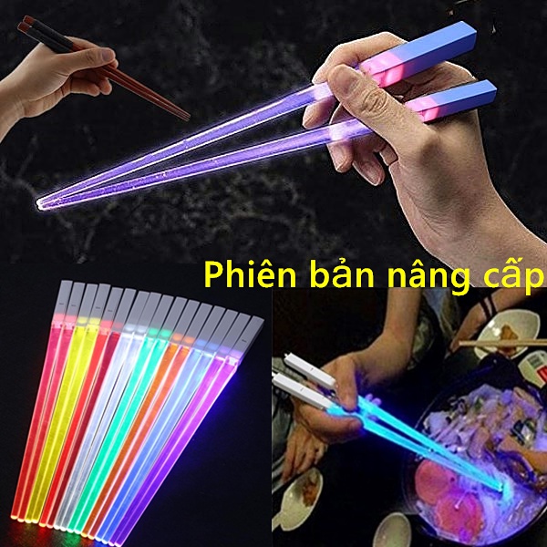 Đũa LED phát sáng màu dạ quang thích hợp cho concert