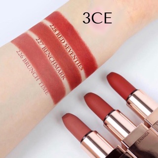(226, 227, 228) Son 3CE Matte Lip Color