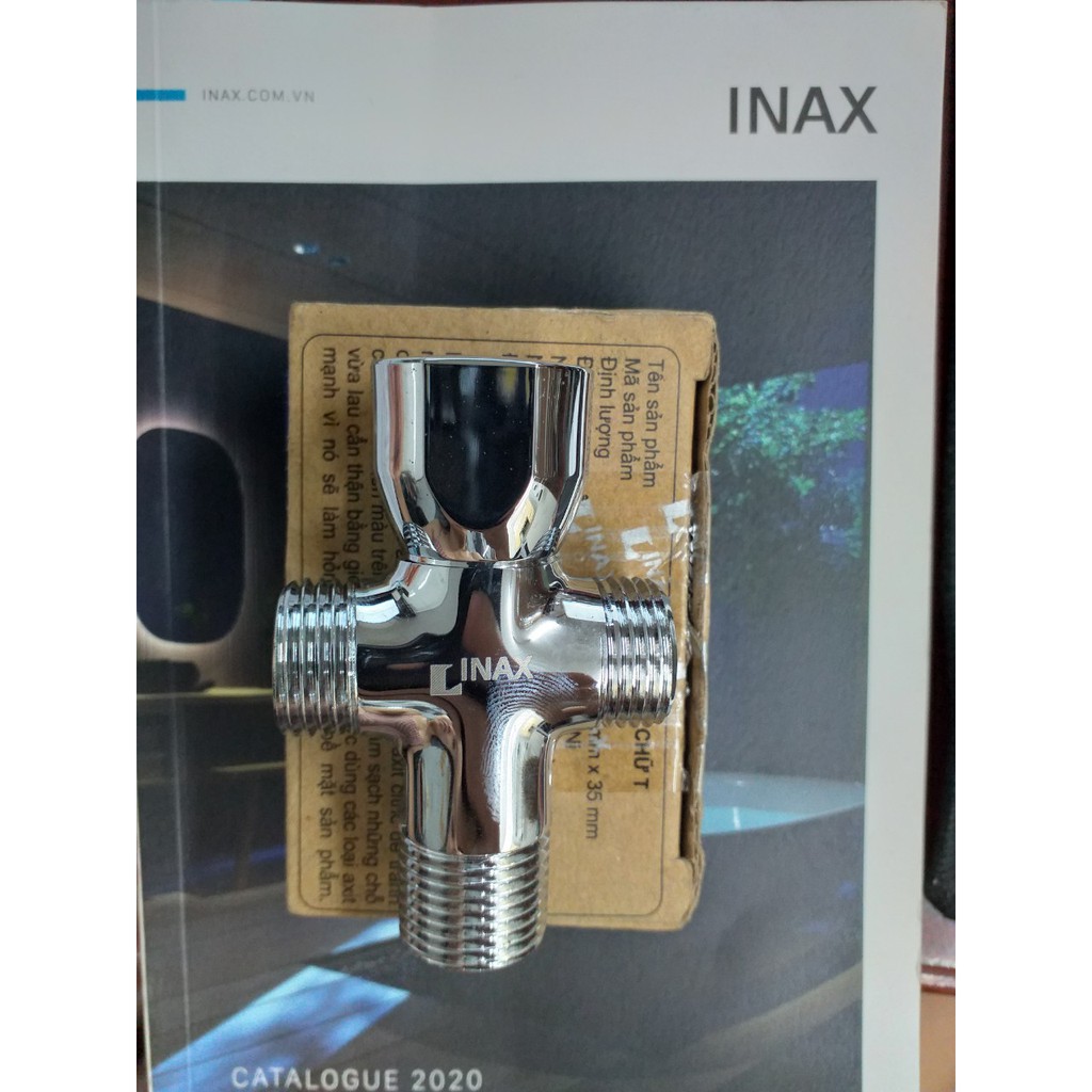 Van chữ T cao cấp INAX A703-7, van chia nước