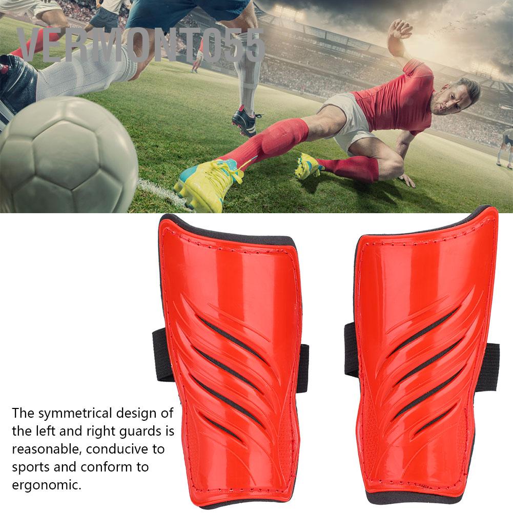 Vermont055 5 Colors 1 Pair Child Football Sports Shinguards Kids Soccer Ball Shin Guards Legs Protector