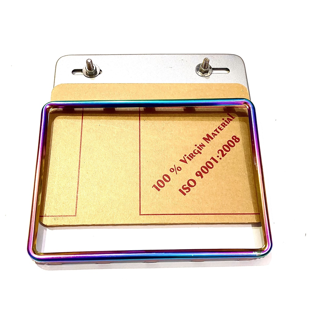 Biển số titan 7 màu  Hàng Loại 1 Dày Dặn